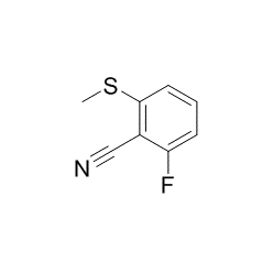 119584-71-3F827405 2-fluoro-6-(methylthio)benzonit