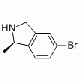 223595-17-3R824014 (1R)-5-溴-2,3-二氢-1-甲基-1H-异吲哚, 95