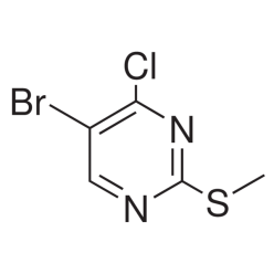 63810-78-6B803904 2-甲硫基-4-氯-5-溴嘧啶, 96%