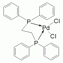 19978-61-1B807466 1,2-二(二苯基膦基)乙烷二氯化钯(II), Pd 18.5%