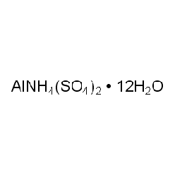 7784-26-1硫酸铝铵 十二水合物