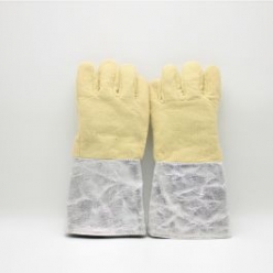 芯硅谷® A6642 铝箔芳纶耐高温手套,防切割,500℃ 