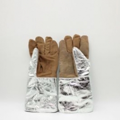 芯硅谷® A6636 牛皮铝箔耐高温手套,耐磨,200℃-300℃ 